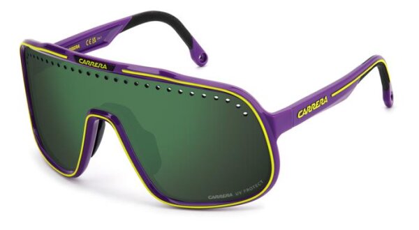 Carrera C Sport 02/S Männer Vollrandfassung 83W-Violett Gelb
