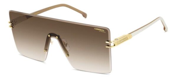 Carrera Carrera 1075/S Frauen Randlos VVP-Gold Weiss