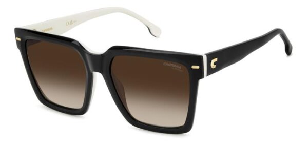 Carrera Carrera 3067/S Frauen Vollrandfassung 80S-Schwarz Weiss
