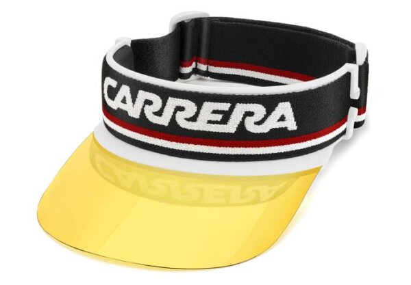 CARRERA SPORT VISOR UNISEX ERWACHSENE RANDLOS OIT-SCHWARZ ROT