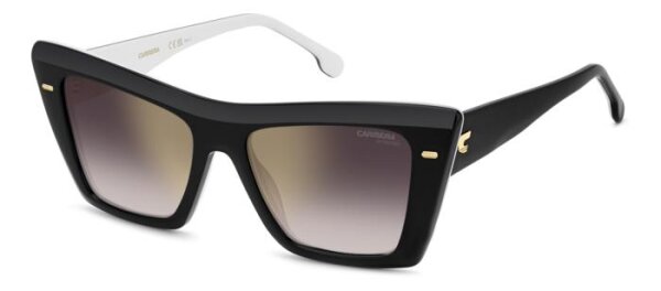 Carrera Carrera 3046/S Frauen Vollrandfassung 80S-Schwarz Weiss