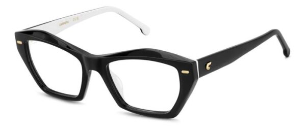Carrera Carrera 3053 Frauen Vollrandfassung 80S-Schwarz Weiss