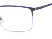 Carrera Carrera 8909 Männer Halbrandfassung 5UV-Grau Blau