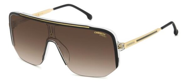 Carrera Carrera 1060/S Unisex Erwachsene Halbrandfassung 2M2-Schwarz Gold