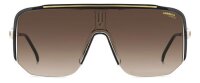 Carrera Carrera 1060/S Unisex Erwachsene Halbrandfassung 2M2-Schwarz Gold