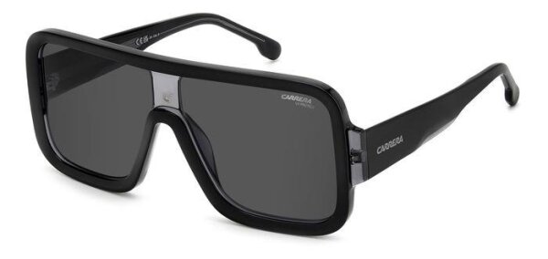Carrera Flaglab 14 Unisex Erwachsene Vollrandfassung UIH-Grau Schwarz
