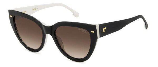 Carrera Carrera 3017/S Frauen Vollrandfassung 80S-Schwarz Weiss