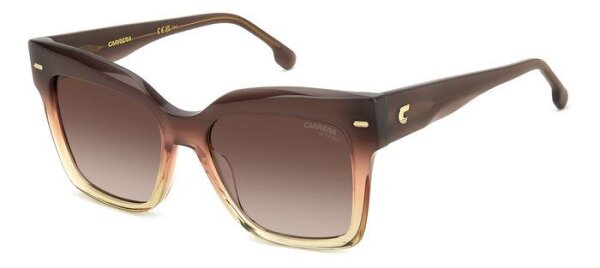 Carrera Carrera 3037/S Frauen Vollrandfassung 0MY-Braun Beige
