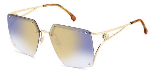 Carrera Carrera 3041/S Frauen Randlos KY2-Blau Gold