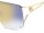 Carrera Carrera 3041/S Frauen Randlos KY2-Blau Gold
