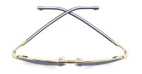 Carrera Carrera 318/S Männer Vollrandfassung KY2-Blau Gold