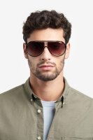 Carrera Carrera 1057/S Männer Vollrandfassung 2M2-Schwarz Gold