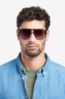Carrera Carrera 1058/S Männer Vollrandfassung 2M2-Schwarz Gold