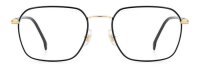 Carrera Carrera 282 Unisex Erwachsene Vollrandfassung 2M2-Schwarz Gold