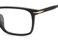 David Beckham DB 1154/F Männer Vollrandfassung 807-Schwarz