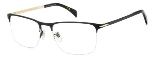 David Beckham DB 1146 Männer Halbrandfassung I46-Schwarz Gold