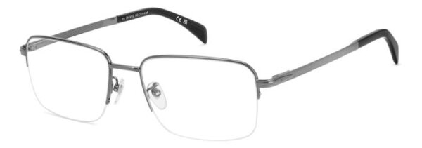 David Beckham DB 1150 Männer Halbrandfassung KJ1-Grau