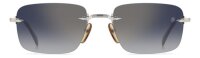 David Beckham DB 1195/S Männer Randlos 8JD-Grau Havanna