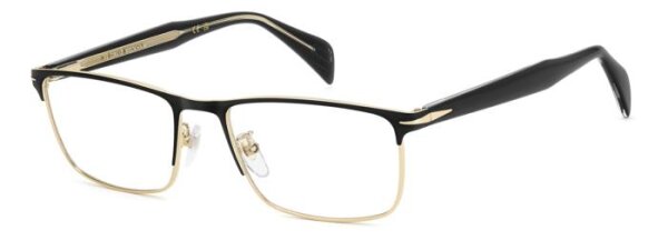 David Beckham DB 1209 Männer Vollrandfassung I46-Schwarz Gold