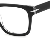 David Beckham DB 7020/Flat Männer Vollrandfassung 7C5-Schwarz Kristall