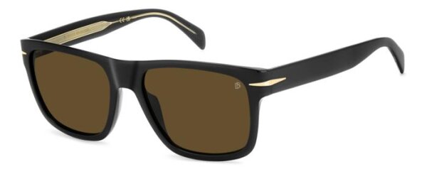 David Beckham DB 7150/S Männer Vollrandfassung 807-Schwarz