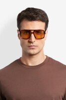 David Beckham DB 7151/S Männer Vollrandfassung EX4-Braun Horn