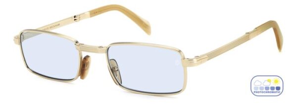 David Beckham DB 99/Origami Männer Vollrandfassung IDA-Gold Horn