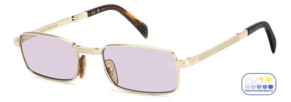 David Beckham DB 99/Origami Männer Vollrandfassung T5U-Gold Horn