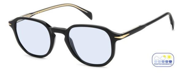 David Beckham DB 1140/S Männer Vollrandfassung 807-Schwarz