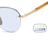 David Beckham DB 1173/S Männer Randlos T5U-Gold Horn