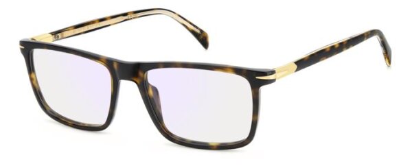 David Beckham DB 1181 Männer Vollrandfassung 2IK-Havanna Gold