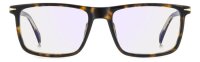David Beckham DB 1181 Männer Vollrandfassung 2IK-Havanna Gold
