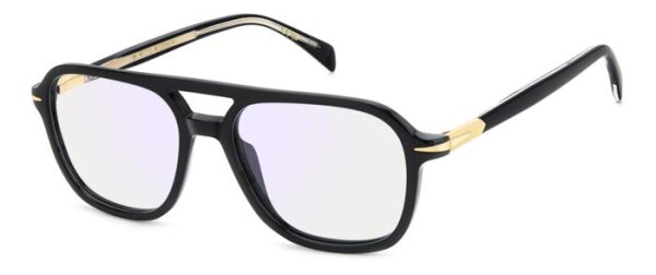 David Beckham DB 1182 Männer Vollrandfassung 2M2-Schwarz Gold