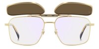 David Beckham DB 1187/G/C Männer Vollrandfassung 8SO-Gold Havanna