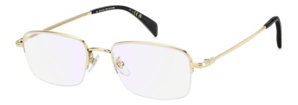 David Beckham DB 1190/F Männer Halbrandfassung J5G-Gold