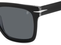 David Beckham DB 7000/S Flat Männer Vollrandfassung 7C5-Schwarz Kristall