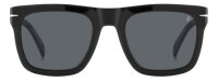 David Beckham DB 7000/S Flat Männer Vollrandfassung 7C5-Schwarz Kristall