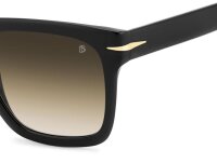 David Beckham DB 7000/S Flat Männer Vollrandfassung 807-Schwarz