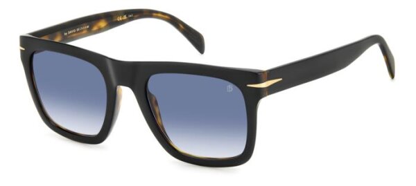 David Beckham DB 7000/S Flat Männer Vollrandfassung WR7-Schwarz Havanna
