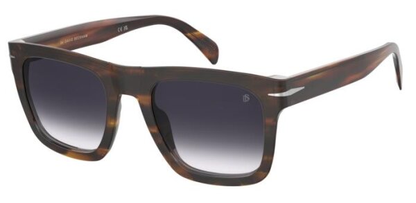 David Beckham DB 7000/S Flat Männer Vollrandfassung WR9-Braun Havanna