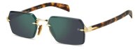 DAVID BECKHAM DB 7109/S MÄNNER RANDLOS 06J-GOLD HAVANNA