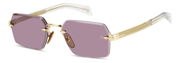 David Beckham DB 7109/S Männer Randlos LOJ-Gold Kristall