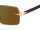 David Beckham DB 7109/S Männer Randlos T5U-Gold Horn