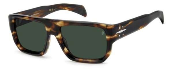 David Beckham DB 7132/S Männer Vollrandfassung WR9-Braun Havanna