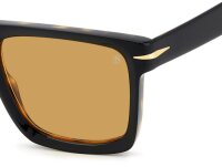 David Beckham DB 7134/S Männer Vollrandfassung WR7-Schwarz Havanna