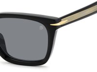 David Beckham DB 7135/F/S Männer Vollrandfassung 2M2-Schwarz Gold