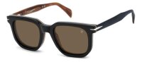 David Beckham DB 7143/C Männer Vollrandfassung 38I-Blau Horn