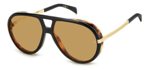 David Beckham DB 99/Voyager Männer Vollrandfassung XWY-Schwarz Havanna