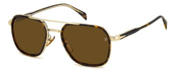 David Beckham DB 1161/S Männer Vollrandfassung 2IK-Havanna Gold