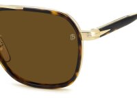 David Beckham DB 1161/S Männer Vollrandfassung 2IK-Havanna Gold